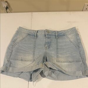 SO Light Wash Jean Shorts for Women